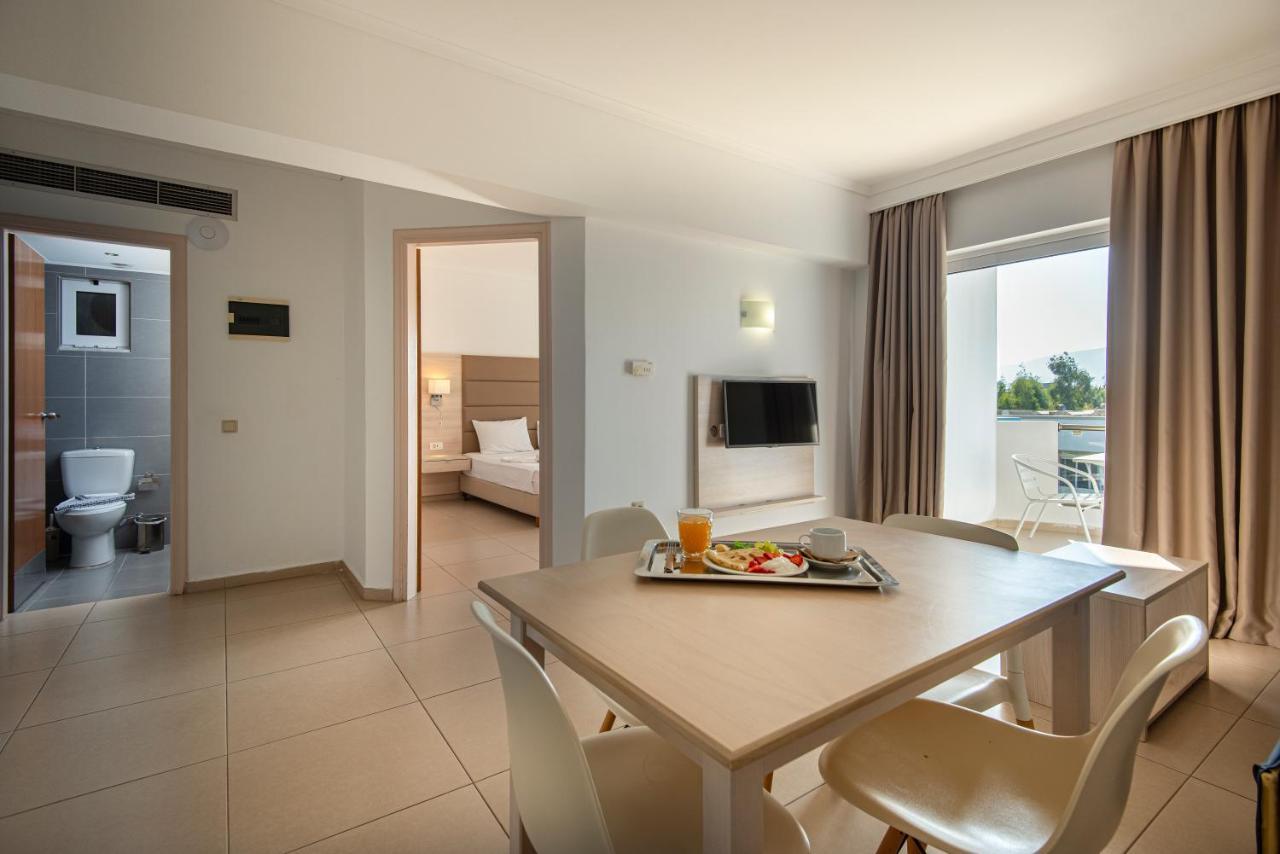 Aegean Blu Hotel & Apartments Кос Экстерьер фото