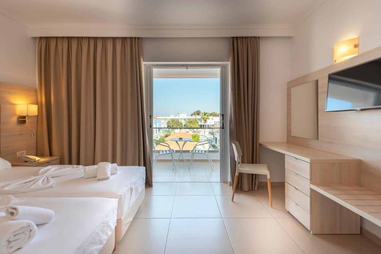 Aegean Blu Hotel & Apartments Кос Экстерьер фото