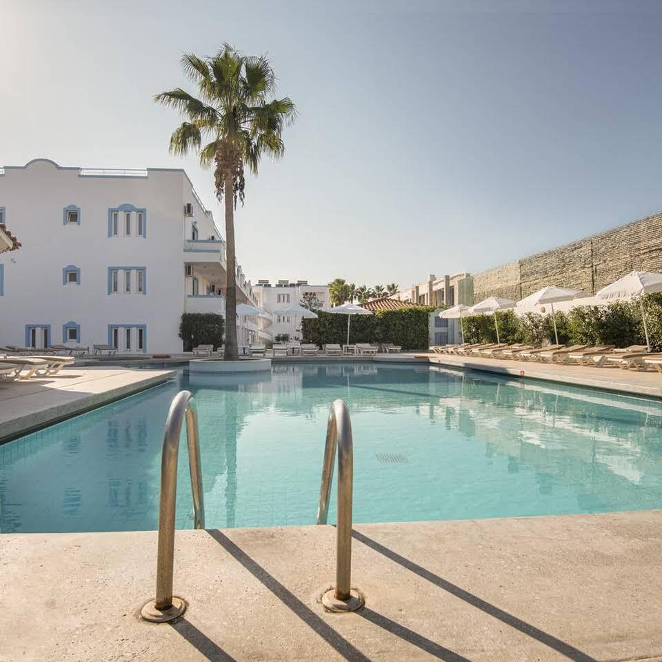 Aegean Blu Hotel & Apartments Кос Экстерьер фото