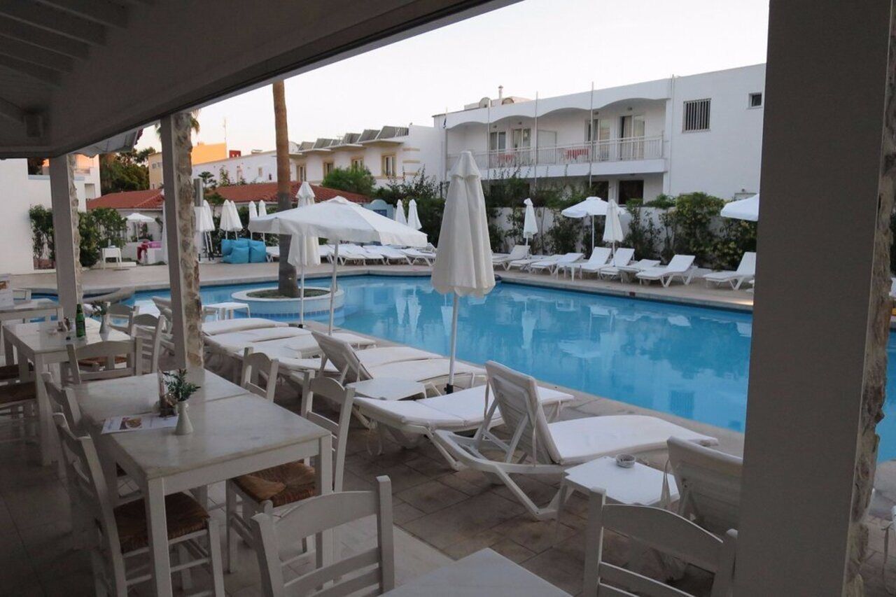 Aegean Blu Hotel & Apartments Кос Экстерьер фото