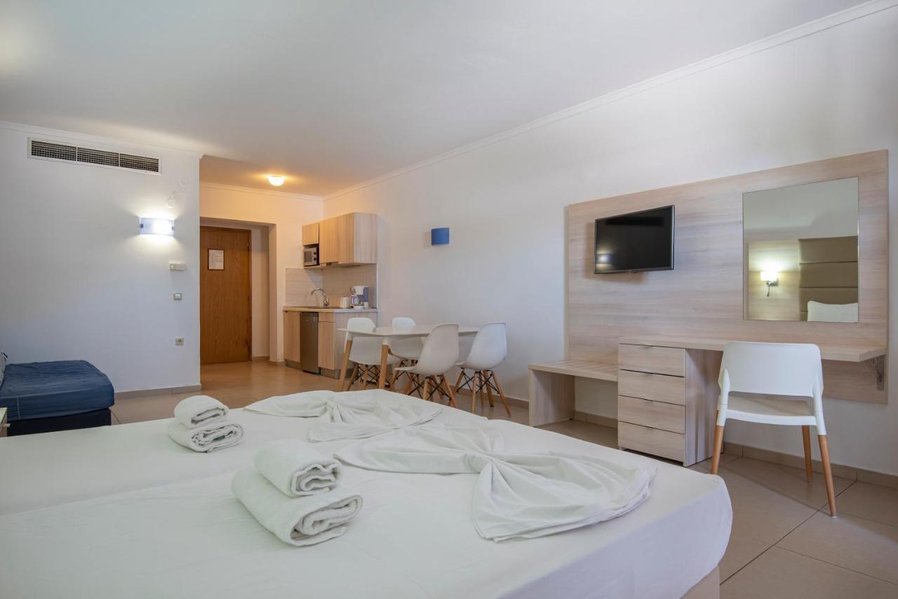 Aegean Blu Hotel & Apartments Кос Экстерьер фото