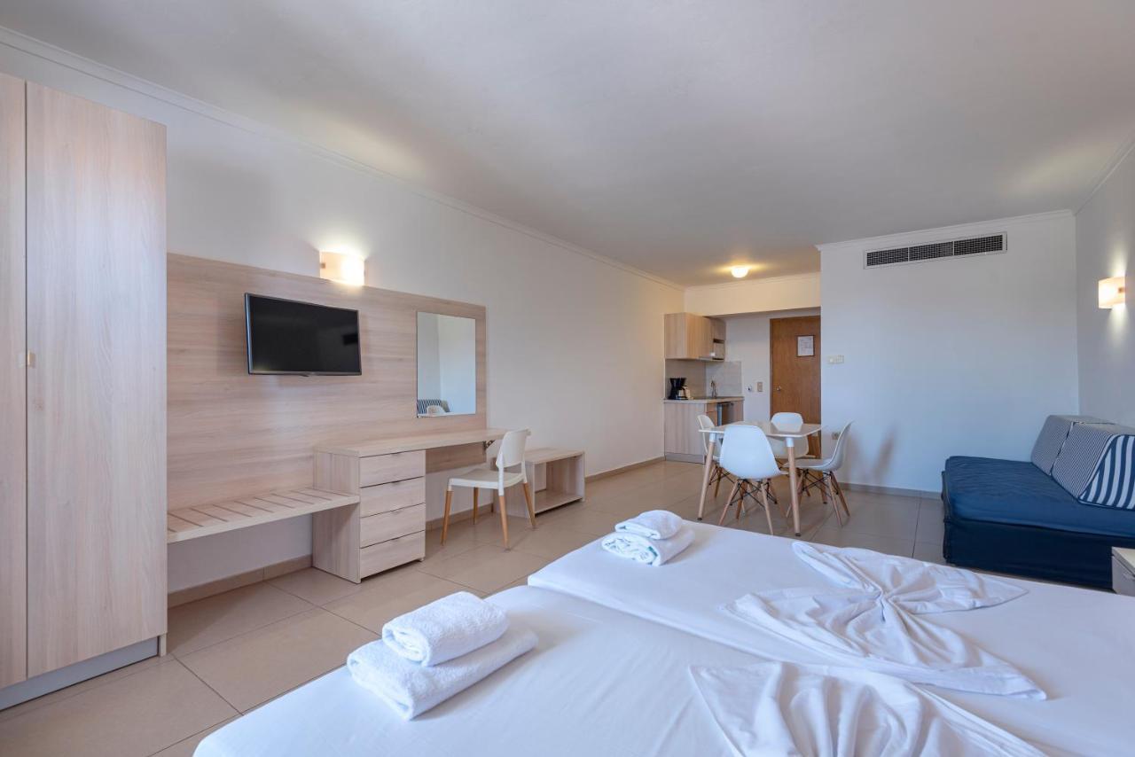 Aegean Blu Hotel & Apartments Кос Экстерьер фото
